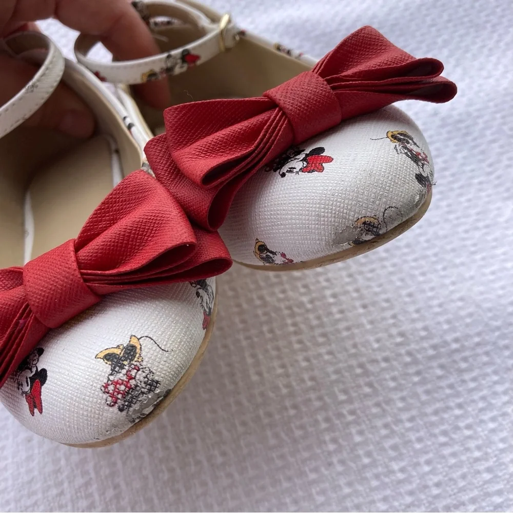 Janie and Jack Minnie Mouse dress shoes DISNEY Size: 9